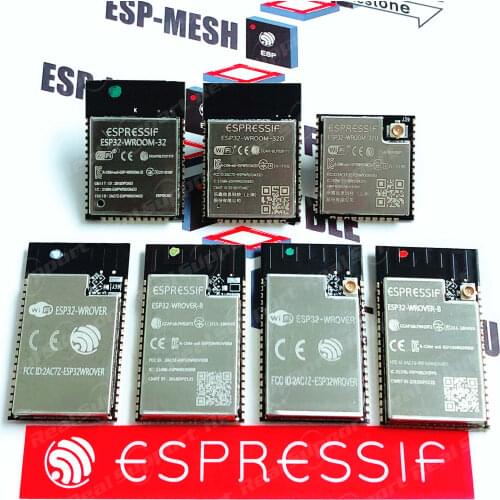 ESP32-WROOM-32 32D 32U ESP32-WROVER ESP32-WROVER-I ESP-32S 4MB flash SMD ESP32 Module Espressif