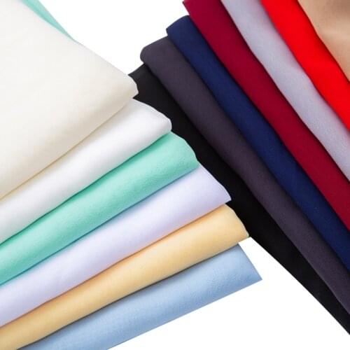 Soft Sheer Chiffon Fabric for Dress Lining Cloth Material DIY Decor Textile by the Metre 100x150cm