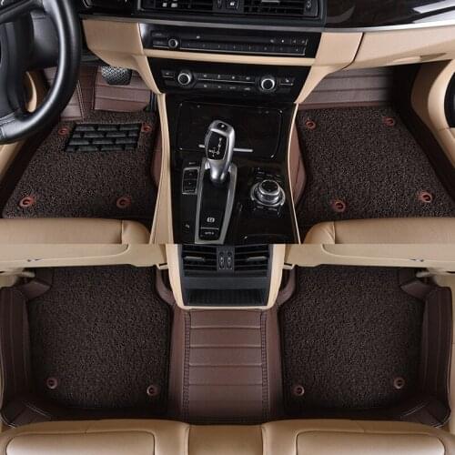 Myfmat custom foot leather car floor mats for vw Gran Lavida Cross Lavida PHIDEON Teramont EOS free shipping easy cleaning cozy