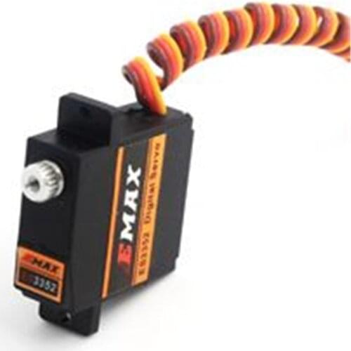 Gift Emax Official ES3352 12.4g Mini Metal Gear Digital Servo For RC Airplane Gilder