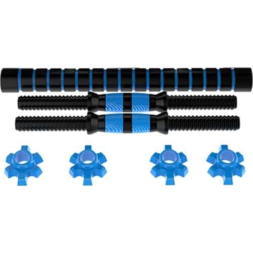 NEW-35Cm Adjustable Dumbbell Bars, Non-Slip Dumbbell Handles, Threaded Dumbbell Handles with Safety Locks for Home Exercise