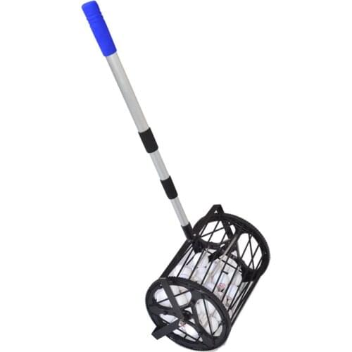 Telescopic Pole Rolling Table Tennis Ball Retriver Hopper Catcher Ping pong Ball Picker Collection 125pcs Capacity