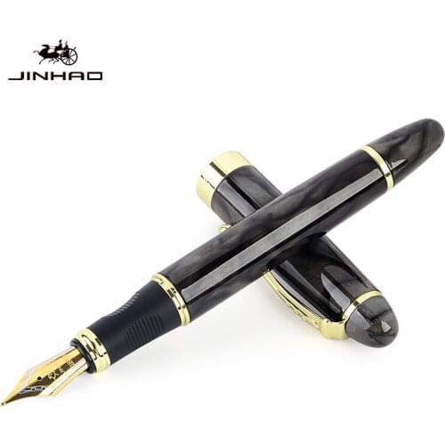 High Quality Green Pattern Iraurita Fountain Pen Luxury Jinhao 450 Full Metal Golden Clip Pens Writing Stationery Office School