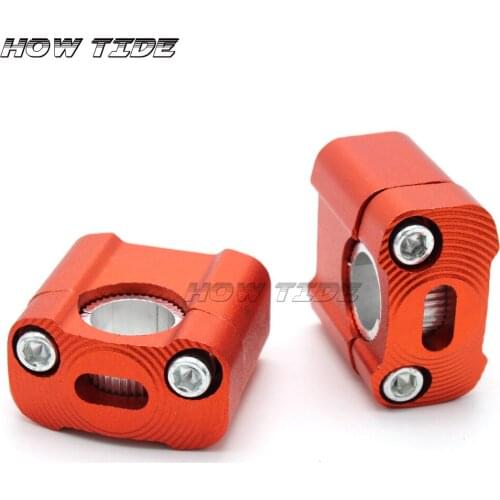 Motorcycle Bar Clamps Riser Handlebar Risers for 22MM 7/8"-28MM 1-1/8 Fat Bar Pit Dirt Motor BikeOff Road 22mm 28mm