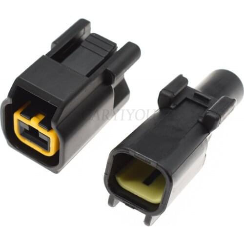 1Kit 1 Pin Female Male 7222-2418-30 QLW-A-1M QLW-A-1F Waterproof Automotive Connector Auto Wiring Socket