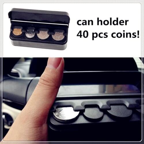 Car Coin Organizer Case Change Storage Box Container for BMW M8 M550i M550d M4 M3 M240i M140i 530i 128i i8 Z4 X5 X4