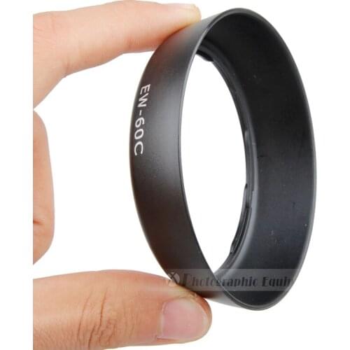 Camera Lens Hood 58mm EW-60C For EF-S 18-55mm f/3.5-5.6 II USM 18-55mm IS II Accessories(no tracking)
