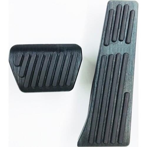 For BMW F25 F26 X3 X4 F10 F11 F01 F02 5 7 Series AT Gas Fuel Brake Foot Pedal Pads Mat Cover Car Styling Accessories