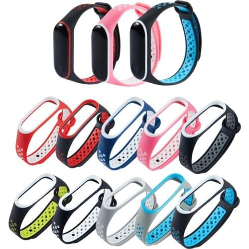 Breathable Adjustable Smart Bracelet Wrist Strap Band for Xiaomi Mi Band 3/4 Wearable Devices Smart Accessories