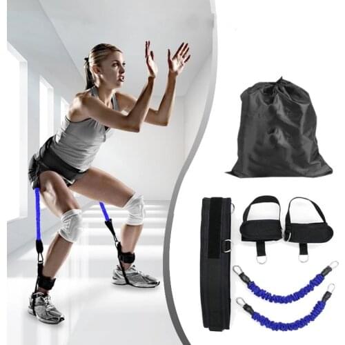 Resistance Jump Leap Trainer Leg Training Exercise Expander Basketball Tennis Stretch Rope Squatting Rally Pull Rope