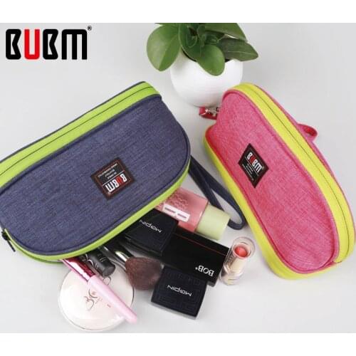 BUBM lovely portalbe makeup bag waterproof travel bag shell shape women big capacity bag cosmetics toiletry maquillage