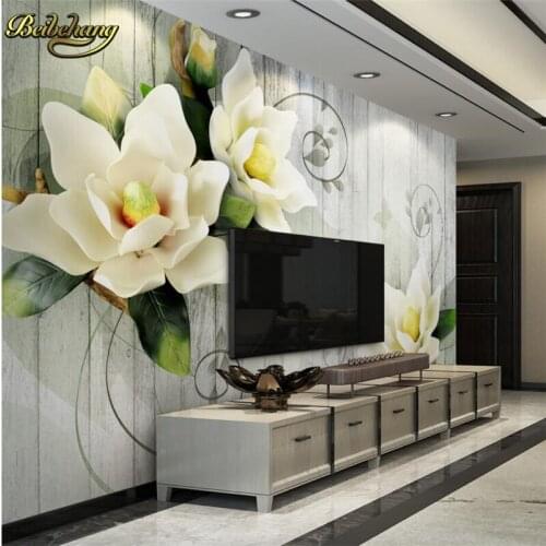 Beibehang Woody jasmine photo wall papers home decor living room papel de parede 3d wallpaper 3d free mural wall paper painting