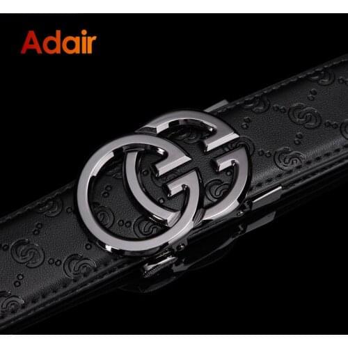 Luxury Brand Famous Men Belts G Buckle Genuine Leather Belts for Men Women High Quality Designers Double G Buckle Dress Strap