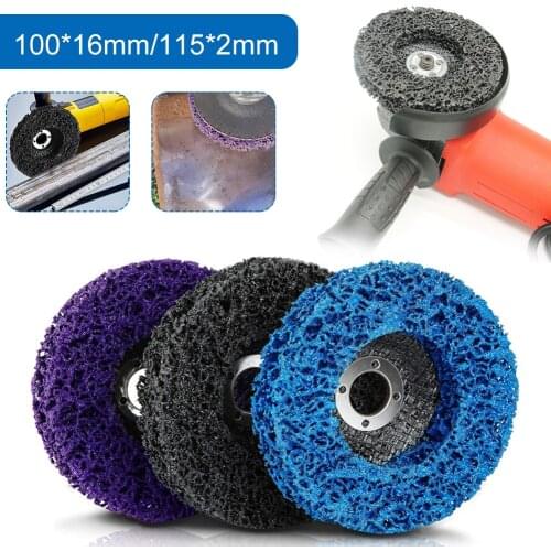 Sanding Wheel Paint Rust Removal Grinding Disc Stainless Steel Polishing Wheel Angle Grinder Accessories,16/22mm Inner Hole