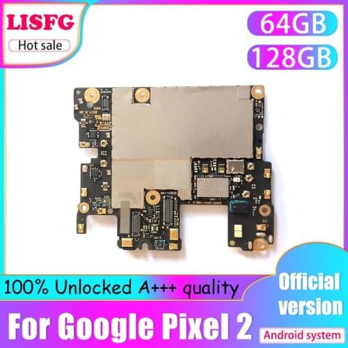 Replacement Disassemble Logic Board For Google Pixel 2 Motherboard 64GB 128GB With Full Chips