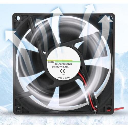 24V 0.40A 9CM Cooling Systems two wire for Frequency Converter / Inverter / Welding Machine 2pin 3pin
