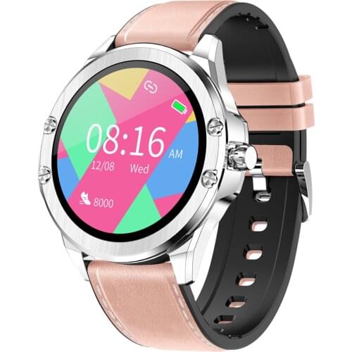 Y28 Smart Watch 2021 New Men Women Touch Round Color Screen Fitness Tracker Heart Rate Blood Pressure Sport Smartwatch
