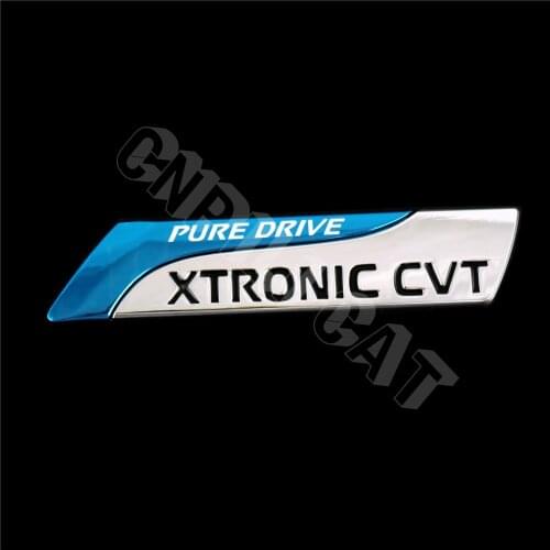 PURE DRIVE XTRONIC CVT Car Body Rear Emblem Badge Sticker Universal