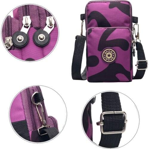 Womens Cross-Body Cell Phone Shoulder Strap Wallet Pouch Purse Mobile Phone Bags ZJ55