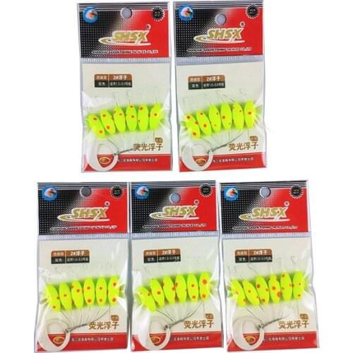 000#-5# Super Quality 5pack/lot Seven star Fishing Float Beans Easy Use Floater Carp Fishing Seven-star Float B452