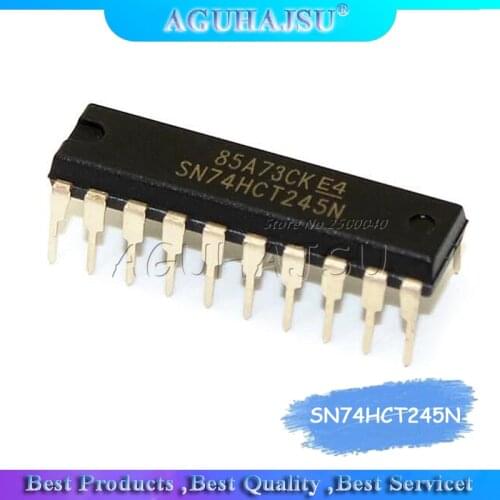 5PCS SN74HCT245N DIP20 SN74HCT245 DIP 74HCT245 74HCT245N DIP-20 new and original IC