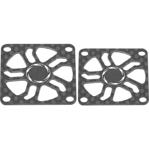 Carbon Fiber Cooling Fan Cover for Remote Control Model Car Motor Electric Regulating Fan Protection Cover