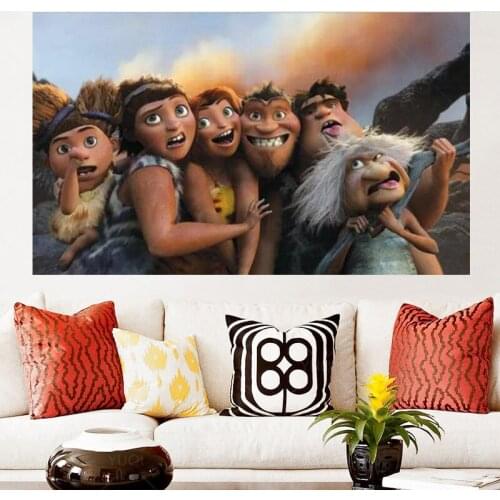 The Croods: A New Age Anime poster Canvas Wall Art Decoration prints for Home bedroom decor Painting