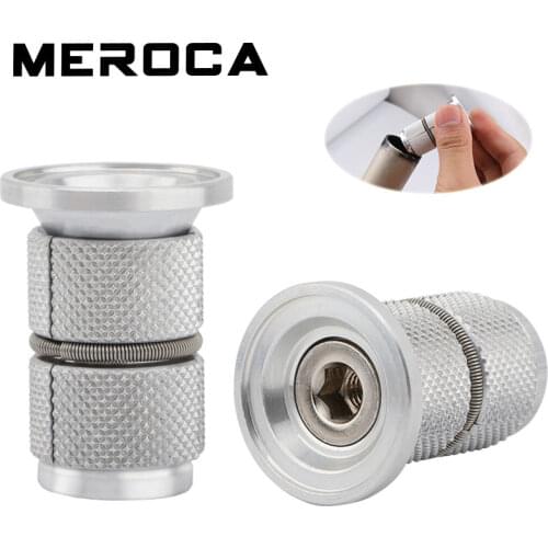 MEROCA Bicycle Headset Expansion Screw Lock Core Screw 28.6mm Bicycle Front Fork Expander Headset Cap Plug