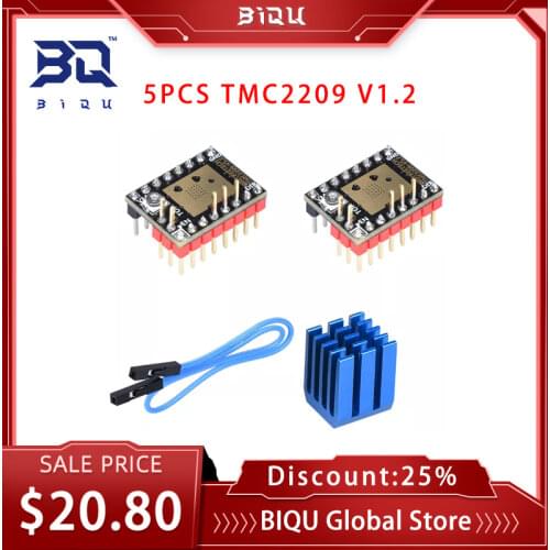 BIGTREETECH TMC2209 V1.2 Stepper Motor Driver StepStick Mute Silent 3D Printer Parts For SKR V1.3 Pro MotherBoard In Stock