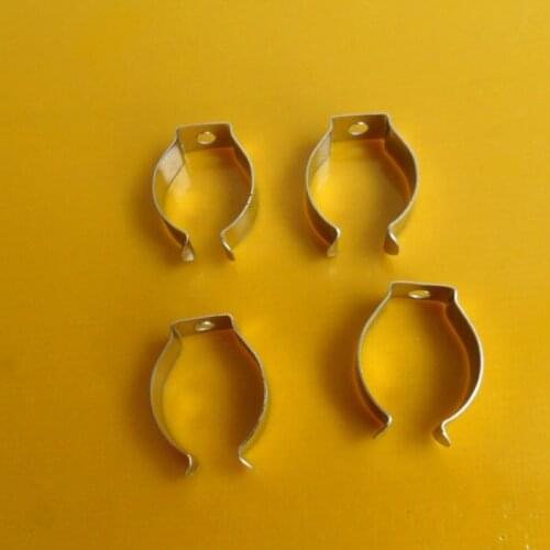 EMS DHL 1000pcs/lot accessories T8 bracket fixed card lamp metal clip spring clip buckle