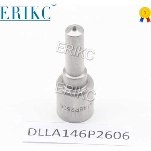 0445120485 Injector Nozzle DLLA146P2606 Common Rail Injector Nozzle DLLA 146 P 2606 Black Needle Sprayer 0 433 172 606 for LOVOL