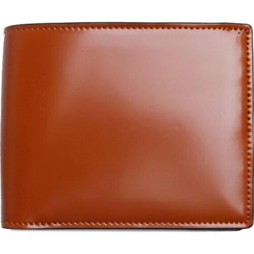2021 Hot Short Purse Brand High Quality Wallet Mens Crup Leather Wallet Handmade