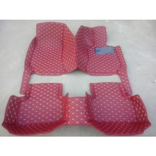 Full Surrounded Right Steering Wheel RHD Right Hand Drive Waterproof Car Floor Mats for TeslaModel X/S Volvo S80 InfinitiFX