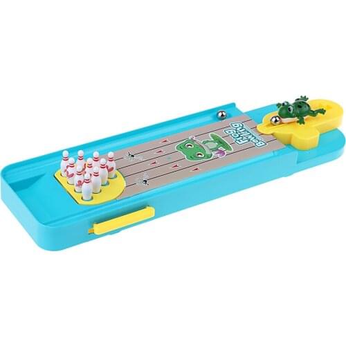 Mini Table Bowling Games Outdoor Sports Birthday Gift for Kids Creative Toy