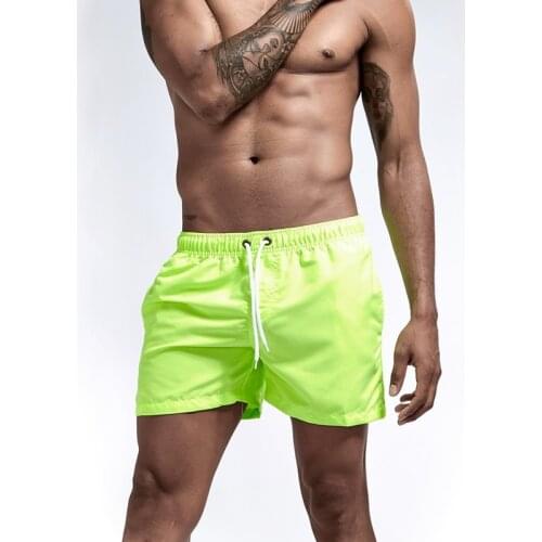 Men Swimwear Trunks Beach Board Shorts 2XL Casual Loose Pocket Pants Quick Dry Swimsuits Running Sports Workout Surffing Shorts