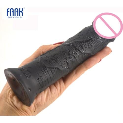 FAAK Cheap dildo 3 colors realistic dildo fake penis butt plug anus vagina masturbation sex toy for women couples flirtproducts