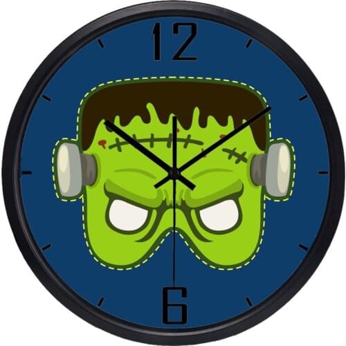 Incredible Hulk The New Cartoon Pendulum Study Room Wall Clock Trendy Metal Modern Watch