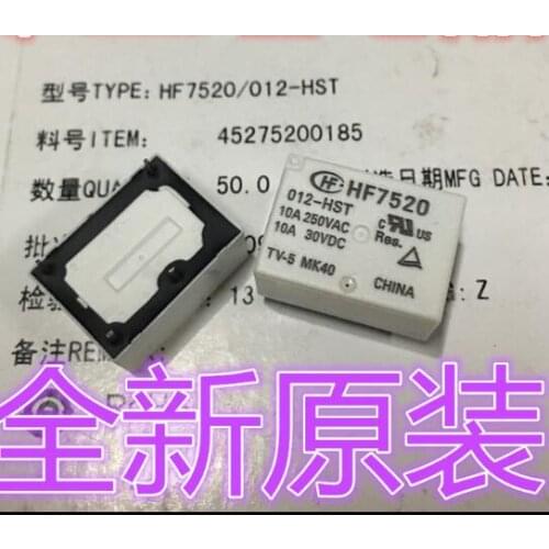 NEW relay HF7520-012-HST HF7520 012-HST HF7520012HST HF7520-012HST 012HST 12V 12VDC DC12V DIP4 20PCS/LOT