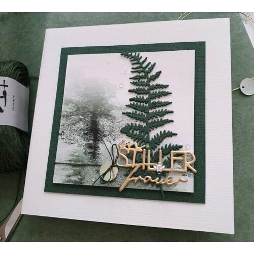 New Leaf strip decoration metal Cutting Dies Stencils DIY Scrapbooking Paper/photo Cards Embossing Dies