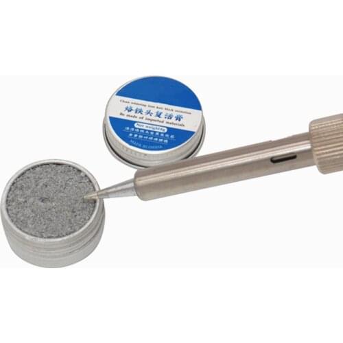 Refresher Solder Cream Tip Clean Electrical Soldering Iron for Oxide Iron Head Lead-Free Cleaning Welding Fluxes Solder Paste