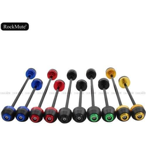 Front/Rear Axle Wheel Fork Sliders For KAWASAKI ZX-10R Ninja 2013 2014 2015 2016 Motorcycle Crash Protector Falling Guard Pads