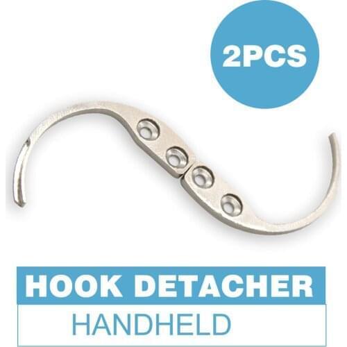 Detacher Hook Portable Key Security Tag Detacher Alarm Key Hook Detacher Mini Magnetic Remover For EAS Clothing Hard Tag Hot