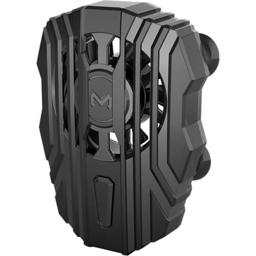 Mobile Phone Cooler for IPhone Xs Max Xs XR Silent Phone Radiator Controller Handle LED Light Cooling Fan for Samsung Huawei