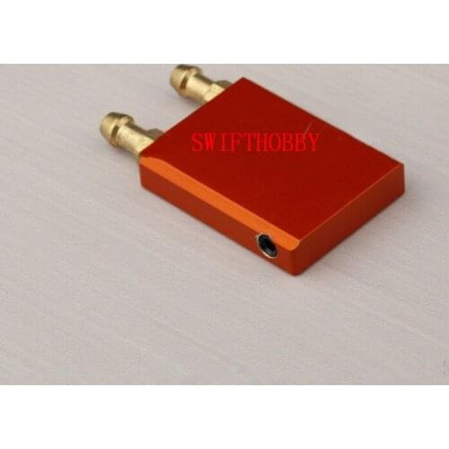 VXP Racing Water Cooling Plate for ESC 30 x 23mm Orange Electric RC Boat
