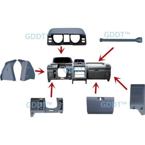 1 Piece LHD Platform Assy for Pajero V31 V32 V33 V43 Trumpet Cover for Montero Sound Dirty Proof Glove Box Handle Bar