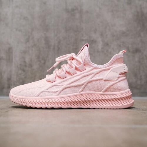 2021Summer Casual Flat Womens Shoes Mesh Breathable Women Shoes Outdoor Walkin Light Hiking Shoes For Women sneakers