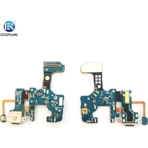 5pcs For Note8 N950U Note 8 N950F USB USB Charging Port Connecter With Microphone Flex Cable