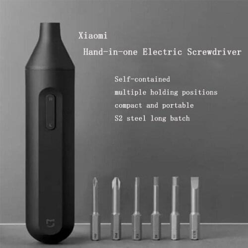 Xiaomi Mijia Hand-In-One Electric Screwdriver Rechargeable Electric Cordless Screwdriver