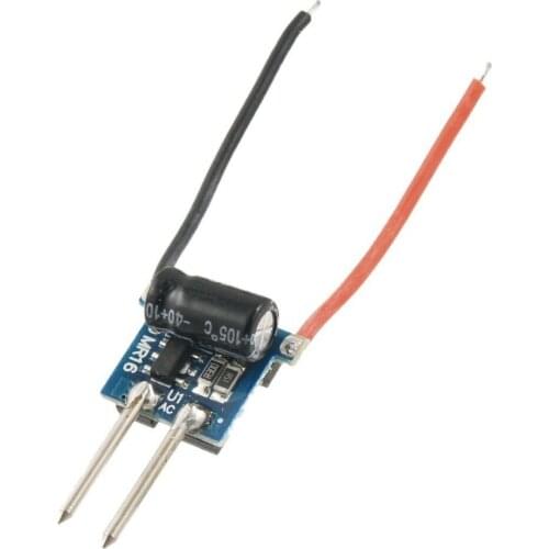 Free shipping!10pcs 5W LED Input DC 12V MR16 driver,Output DC3-10V 620mA Output For 5W Watt High Power LED Light DIY