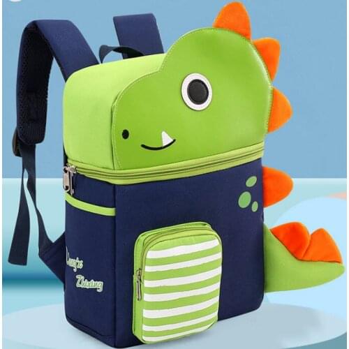 Fashion Baby Dinosaur School Bag Cartoon Toy Lion Backpack For Kids Cute Kingdergarten Shoulders Bag Large Capacity Anti Lost